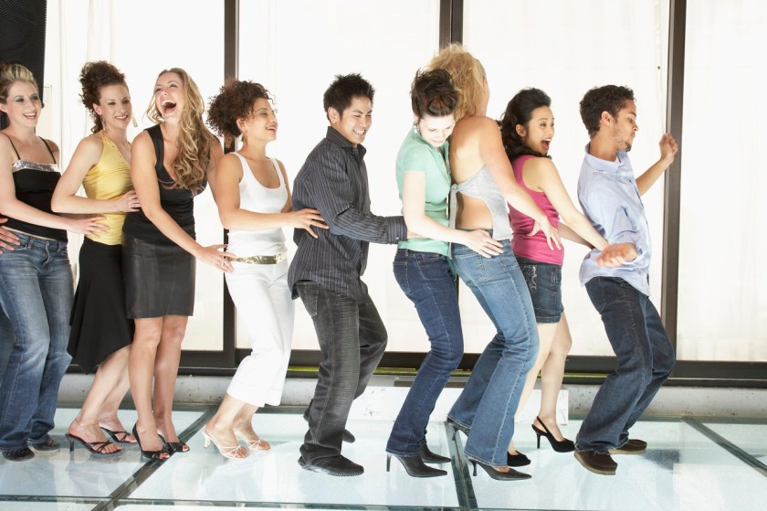 People Dancing at a Discotheque